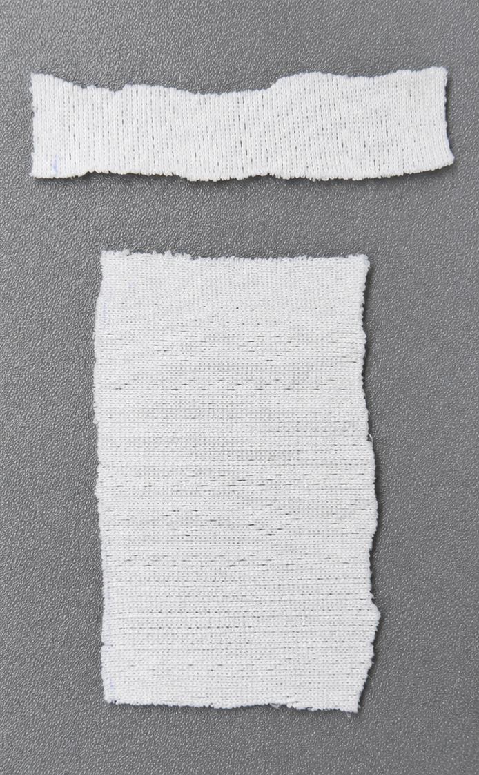 Textile reinforcements prepared for fiber wrapping.